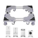 NNEDSZ Adjustable Appliance Base Stand - Lock Wheel Trolley For Washing Machine Fridge