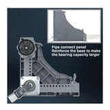 NNEDSZ Adjustable Appliance Base Stand - Lock Wheel Trolley For Washing Machine Fridge