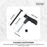NNEDSZ 1x Kitchee Coconut Opener - Stainless Steel Hole Punch Kitchen Tool