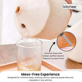 NNEDSZ 1x Kitchee Coconut Opener - Stainless Steel Hole Punch Kitchen Tool