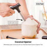 NNEDSZ 5x Kitchee Coconut Opener - Stainless Steel Hole Punch Kitchen Tool