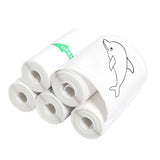 NNEDSZ Social Hike 5 Pack Thermal Paper Camera Rolls Sticker - Instant Print Refill