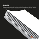 NNEDSZ Tooleroo 100x Sheets A4 Thermal Printer Paper White - BPA Free