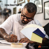 NNEDSZ Tooleroo 50x Sheets A4 Tattoo Thermal Paper - for Professional Stencil Transfer
