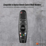 NNEDSZ Tooleroo Smart TV Remote Control Replacement for LG Voice Magic 20GA 19BA 18BA