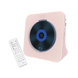 Tooleroo Portable CD Player Bluetooth FM Radio USB Rechargeable Pink