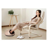 NNEDSZ Foot Massager Machine Gold 3D Shiatsu Heat Kneading Pressing Relax Home Massage