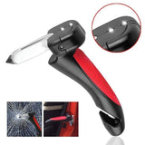 NNEDSZ Car Cane Door Handle - Portable Elderly Standing Aid LED Flashlight Hammer Tool