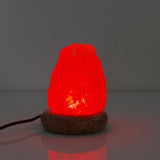 NNEDSZ USB Colour Changing Salt Himalayan Lamp - Natural Shape Pink Rock LED Light
