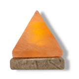 NNEDSZ USB Colour Changing Salt Himalayan Lamp - Pyramid Shape Pink Rock LED Light