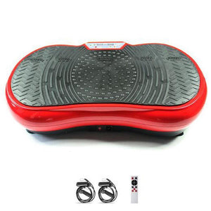 NNEDSZ Red Vibration Machine Platform - Exercise Vibrating Plate - Whole Body Workout