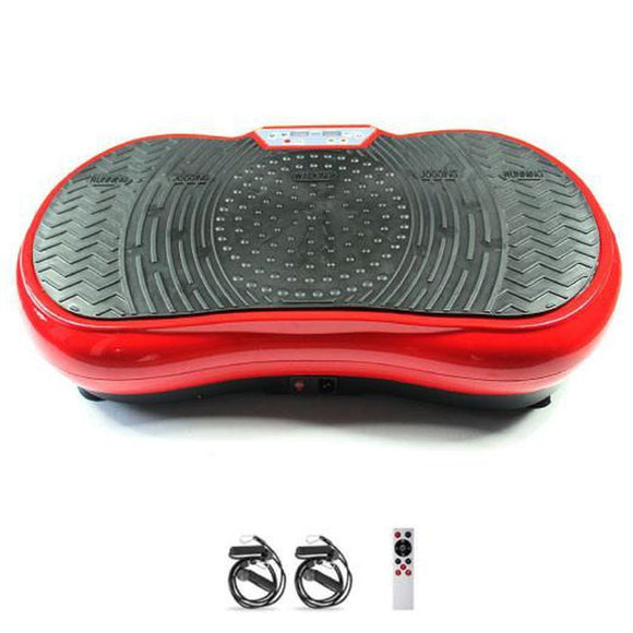 NNEDSZ Red Vibration Machine Platform - Exercise Vibrating Plate - Whole Body Workout