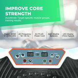 NNEDSZ Red Vibration Machine Platform - Exercise Vibrating Plate - Whole Body Workout