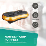 NNEDSZ Gold Vibration Machine Platform - Exercise Vibrating Plate - Whole Body Workout