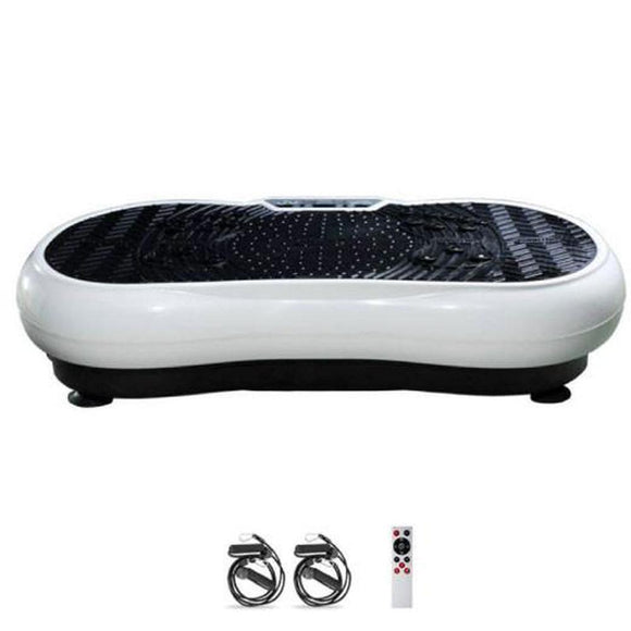 NNEDSZ White Vibration Machine Platform - Exercise Vibrating Plate - Whole Body Workout