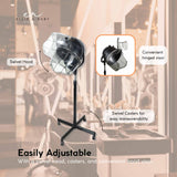 NNEDSZ Free Standing Hair Dryer Hood Bonnet Hairdryer Height Adjustable Salon Equipment