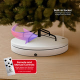 NNEDSZ Christabelle 60cm 100kg Commercial-grade Electric Display Turntable Christmas