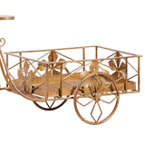 NNEDSZ Christabelle Antique Gold Bicycle Christmas Tree Display Decoration Ornament