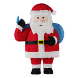 NNEDSZ Christabelle 81cm Christmas Santa Display with Lights