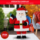 NNEDSZ Christabelle 81cm Christmas Santa Display with Lights
