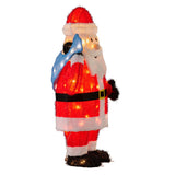 NNEDSZ Christabelle 81cm Christmas Santa Display with Lights