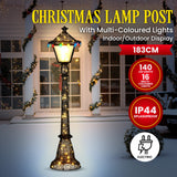 NNEDSZ Christabelle Christmas Lamp Post Display 183cm With Lights