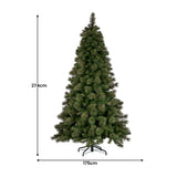 NNEDSZ Christabelle 9ft Christmas Tree Glittery Gold Pine Needles 850 Led Lights Xmas