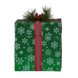 NNEDSZ Christabelle Animated Elf Gift Box Led Lights Christmas Tree Decoration Ornament