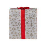 NNEDSZ Christabelle Animated Snowman Gift Box Led Christmas Tree Decoration Ornaments