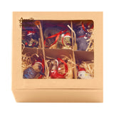 NNEDSZ Christabelle Christmas Aussie Animals Pack of 6 Baubles Tree Decoration Ornaments Gift Pack