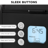 NNEDSZ Morphy Richards Verve Filtered Coffee Maker With Timer - Black