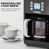 NNEDSZ Morphy Richards Verve Filtered Coffee Maker With Timer - Black
