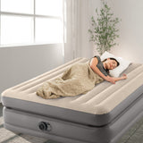NNEDSZ Intex Dura-Beam Plus Queen Prime Comfort Elevated Air Mattress