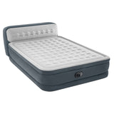 NNEDSZ Intex Dura-beam Deluxe Ultra Plush Headboard Air Mattress - Queen
