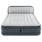 NNEDSZ Intex Dura-beam Deluxe Ultra Plush Headboard Air Mattress - Queen