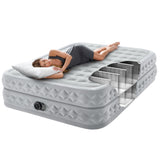 NNEDSZ Intex Dura-beam Deluxe Supreme Air-flow Air Mattress - Queen