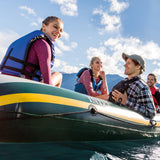 NNEDSZ Intex Seahawk 4 Inflatable Boat Set - 4 Person