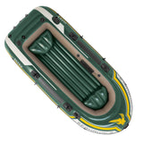 NNEDSZ Intex Seahawk 3-person Inflatable Boat Set