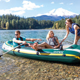 NNEDSZ Intex Seahawk 3-person Inflatable Boat Set