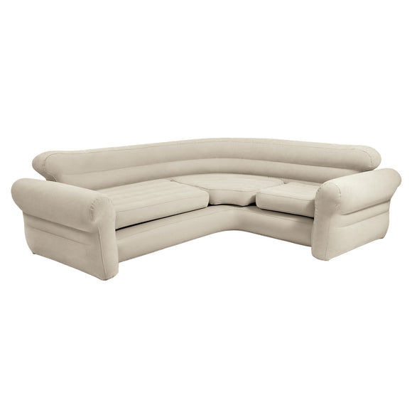 NNEDSZ Intex Corner Sofa Inflatable Couch - L-shaped Corner Sofa