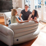 NNEDSZ Intex Corner Sofa Inflatable Couch - L-shaped Corner Sofa