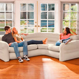 NNEDSZ Intex Corner Sofa Inflatable Couch - L-shaped Corner Sofa