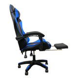 NNEDSZ Intex Spire Zinc Blue And Black Adjustable Gaming/office Chair