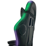 NNEDSZ Intex Spire Onyx Led Massage Gaming Chair - Black