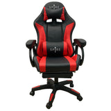 NNEDSZ Intex Spire Onyx Led Massage Gaming Chair - Red And Black