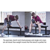 NNEDSZ Adidas Essential Flat Exercise Weight Bench