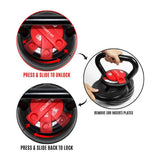 NNEDSZ Adjustable Kettle Bell Weights Dumbbell 18kg