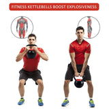 NNEDSZ Adjustable Kettle Bell Weights Dumbbell 18kg