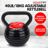 NNEDSZ Adjustable Kettle Bell Weights Dumbbell 18kg