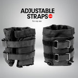 NNEDSZ Sports Pair 1kg Adjustable Ankle Weights Gym Equipment Wrist Fitness Yoga